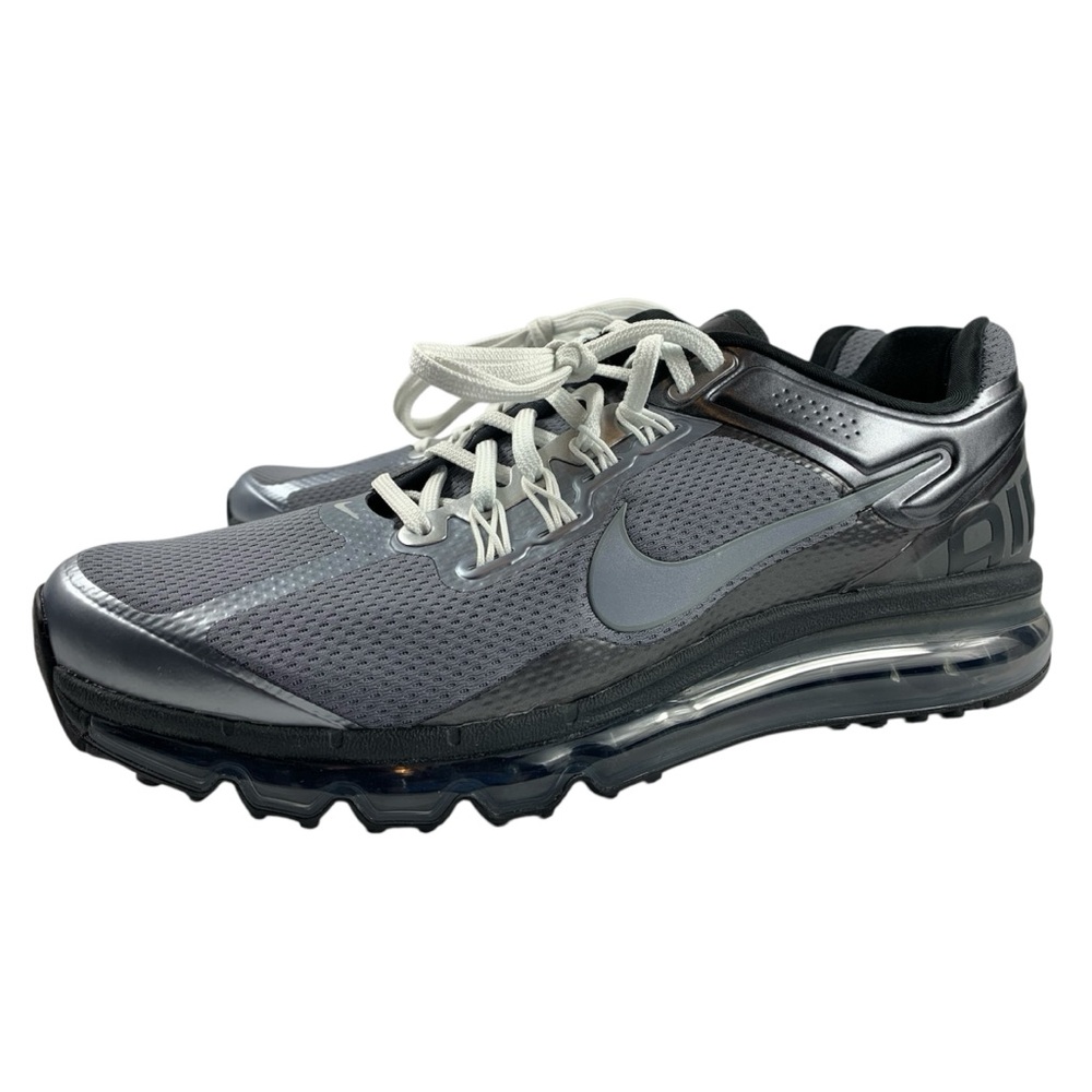 Nike Air Max 2013 Metallic Cool Grey Silver Men’s Size 11 HQ3481-099 NEW No Lid